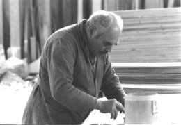 Giovanni Ardini al lavoro Giovanni Ardini al lavoro